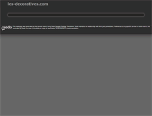 Tablet Screenshot of les-decoratives.com